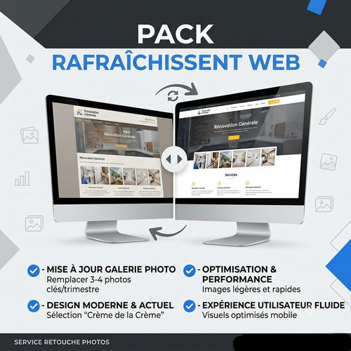 Rafraîchissement Web "Professionnel organisé"